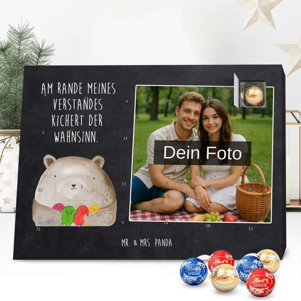  bear Feeling Personalisierter Schoko Foto Adventskalender, Teddybär, Teddy, Bär, Verrückt, Wahnsinn, Durchgedreht