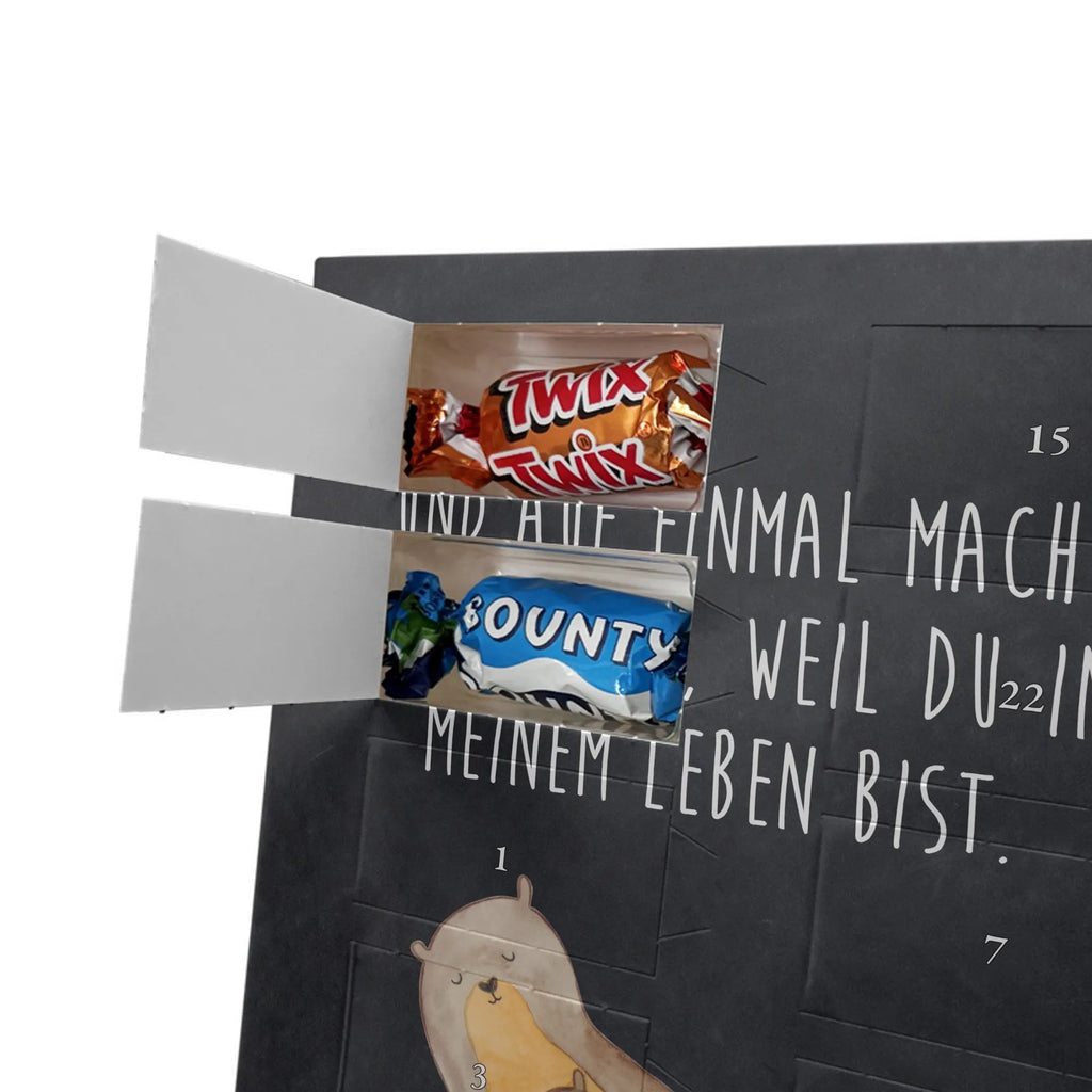 Personalisierter Schoko Foto Adventskalender Otter Kind Personalisierter Schoko Foto Adventskalender, Fischotter, Otter, Seeotter, Otter Seeotter See Otter