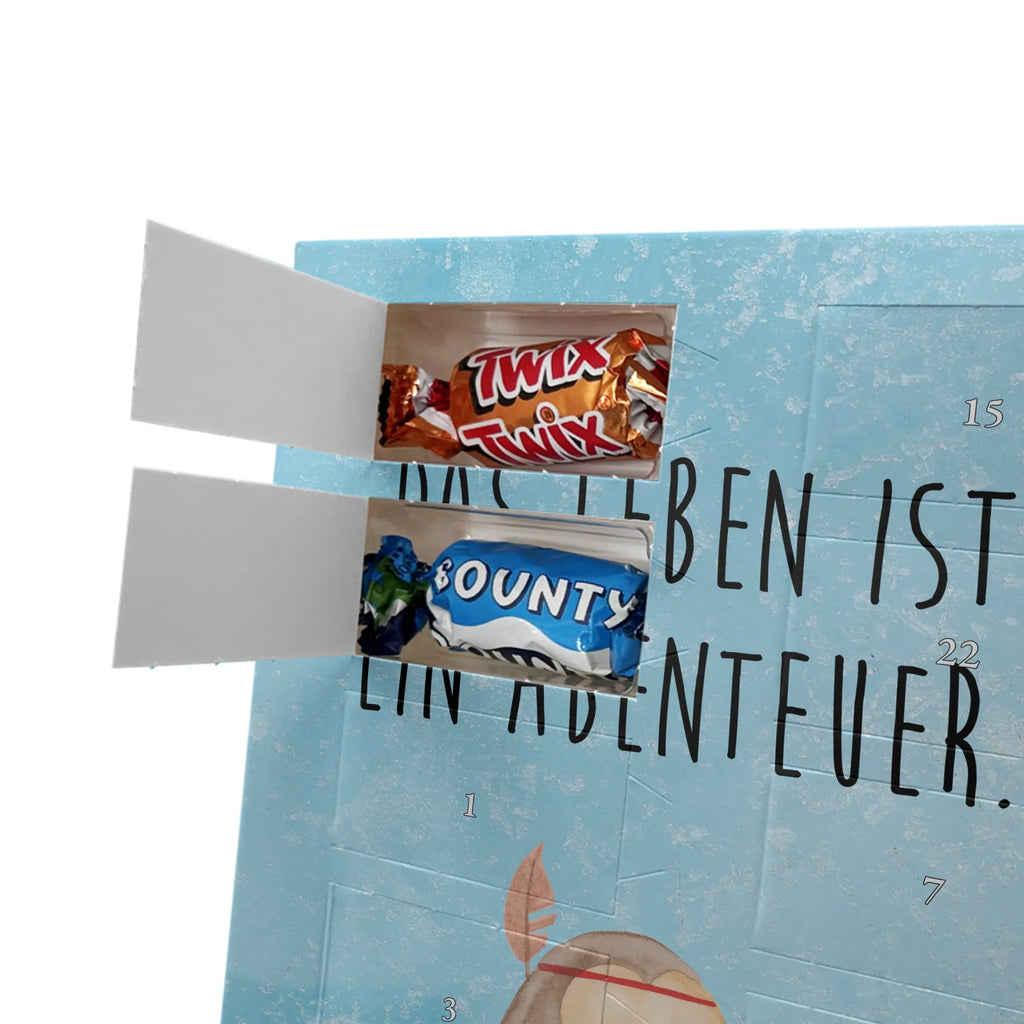 Personalisierter Schoko Foto Adventskalender Eule Federschmuck Personalisierter Schoko Foto Adventskalender, Eule, Dekoration, Federschmuck, Owl, Das Leben ist ein Abenteuer, Reisespruch, Eule Deko