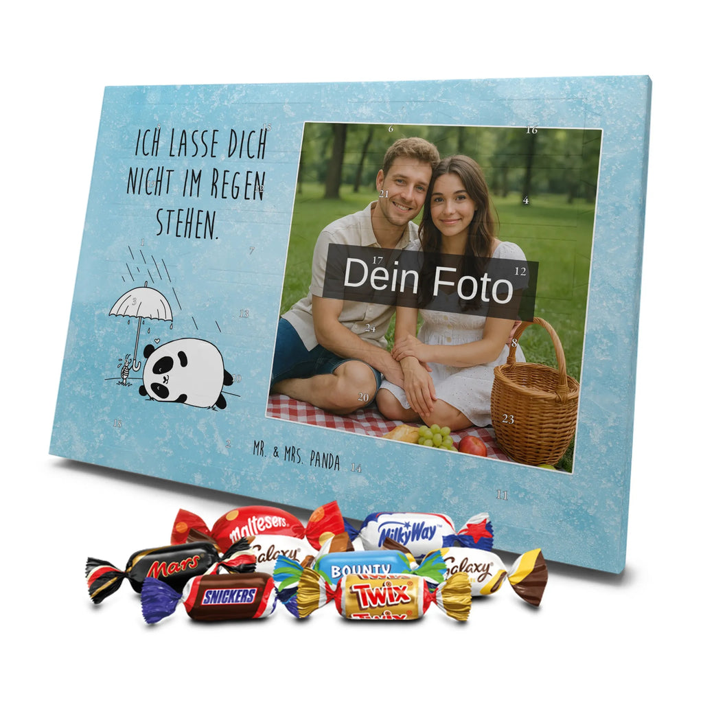  Panda Przyjaźń Personalisierter Schoko Foto Adventskalender