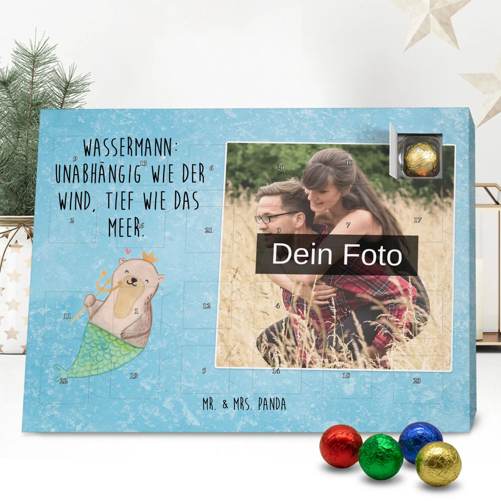 Personalisierter Schoko Foto Adventskalender Wassermann Astrologie Personalisierter Schoko Foto Adventskalender, Tierkreiszeichen, Horoskop, Astrologie, Aszendent, Sternzeichen, Wassermann, Geschenk, Geburtstagsgeschenk