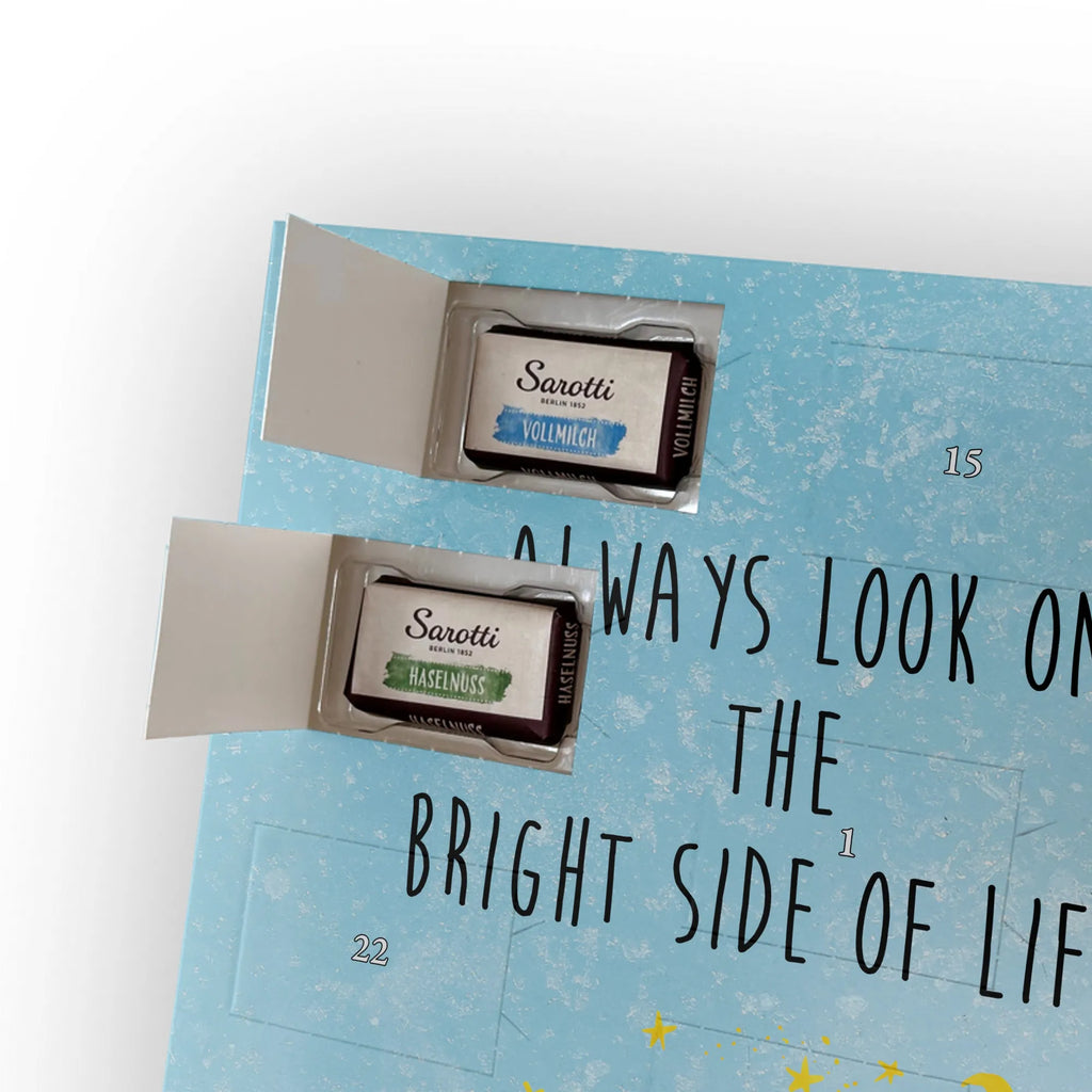 Personalisierter Schoko Foto Adventskalender Fuchs Sterne Personalisierter Schoko Foto Adventskalender, Fuchs, Spruch schön, Romantik, Füchse, Always Look On The Bright Side Of Life, Tröstende Worte, Spruch Positiv