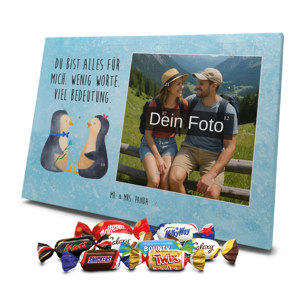  Penguin pair Personalisierter Schoko Foto Adventskalender, Pinguin, Hochzeit, Liebesbeweis, Hochzeitsgeschenk, Liebesgeschenk, Liebespaar, Hochzeitstag, Große Liebe, Traumpaar, Liebe, Jahrestag, Pinguine, Verlobung
