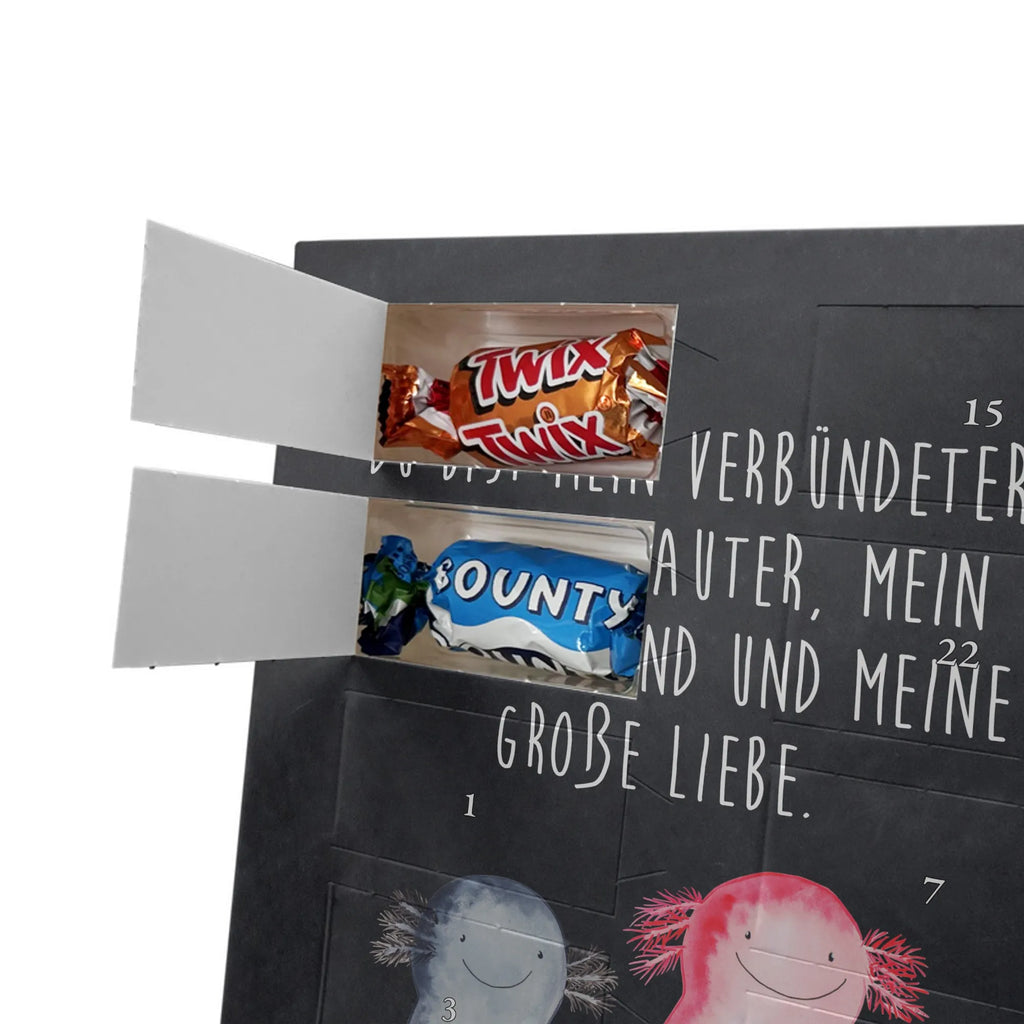  axolotl Girlfriend Personalisierter Schoko Foto Adventskalender, Axolotl, Molch, Schwanzlurch, Lurche, Jahrestag, Valentinstag, Lurch, Axolot, Ehemann, Freund, Liebe, Verlobter, Große Liebe, Liebesbeweis