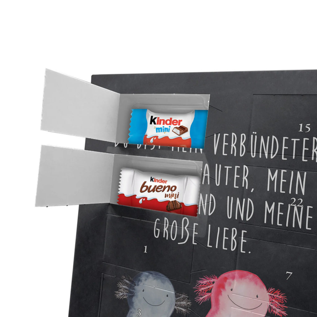  axolotl Girlfriend Personalisierter Schoko Foto Adventskalender, Axolotl, Molch, Schwanzlurch, Lurche, Jahrestag, Valentinstag, Lurch, Axolot, Ehemann, Freund, Liebe, Verlobter, Große Liebe, Liebesbeweis