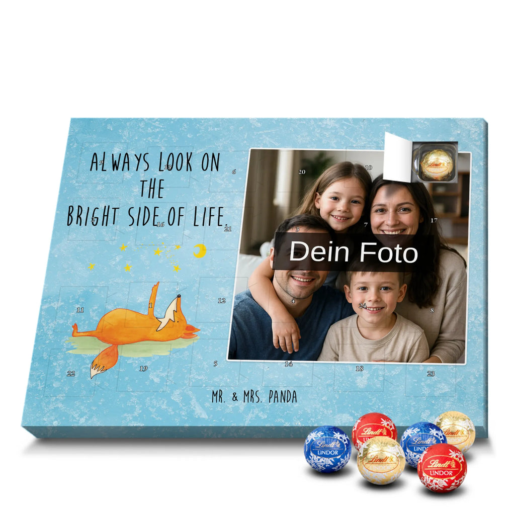 Personalisierter Schoko Foto Adventskalender Fuchs Sterne Personalisierter Schoko Foto Adventskalender, Fuchs, Spruch schön, Romantik, Füchse, Always Look On The Bright Side Of Life, Tröstende Worte, Spruch Positiv