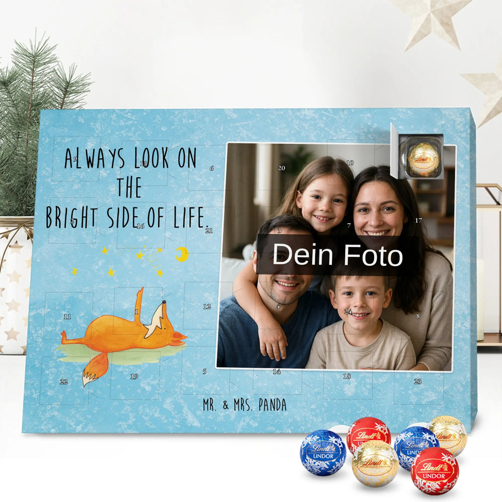 Personalisierter Schoko Foto Adventskalender Fuchs Sterne Personalisierter Schoko Foto Adventskalender, Fuchs, Spruch schön, Romantik, Füchse, Always Look On The Bright Side Of Life, Tröstende Worte, Spruch Positiv