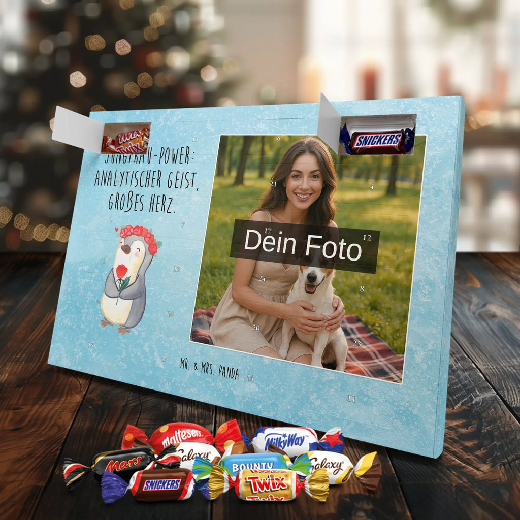 Personalisierter Schoko Foto Adventskalender Jungfrau Astrologie Personalisierter Schoko Foto Adventskalender, Sternzeichen, Astrologie, Aszendent, Tierkreiszeichen, Horoskop, Geschenke für Frauen, Geschenke Jungfrau, Geburtstagsgeschenk, Jungfrau