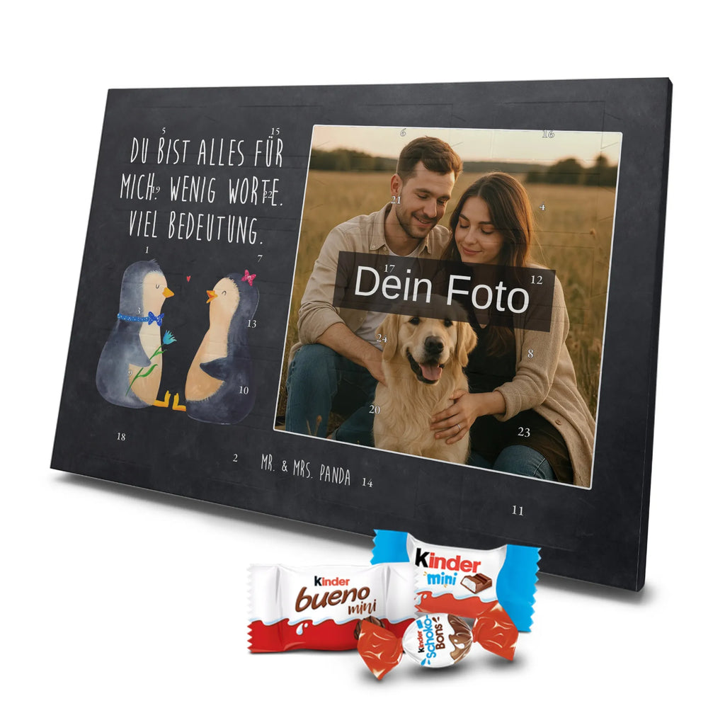  Penguin pair Personalisierter Schoko Foto Adventskalender, Pinguin, Hochzeit, Liebesbeweis, Hochzeitsgeschenk, Liebesgeschenk, Liebespaar, Hochzeitstag, Große Liebe, Traumpaar, Liebe, Jahrestag, Pinguine, Verlobung