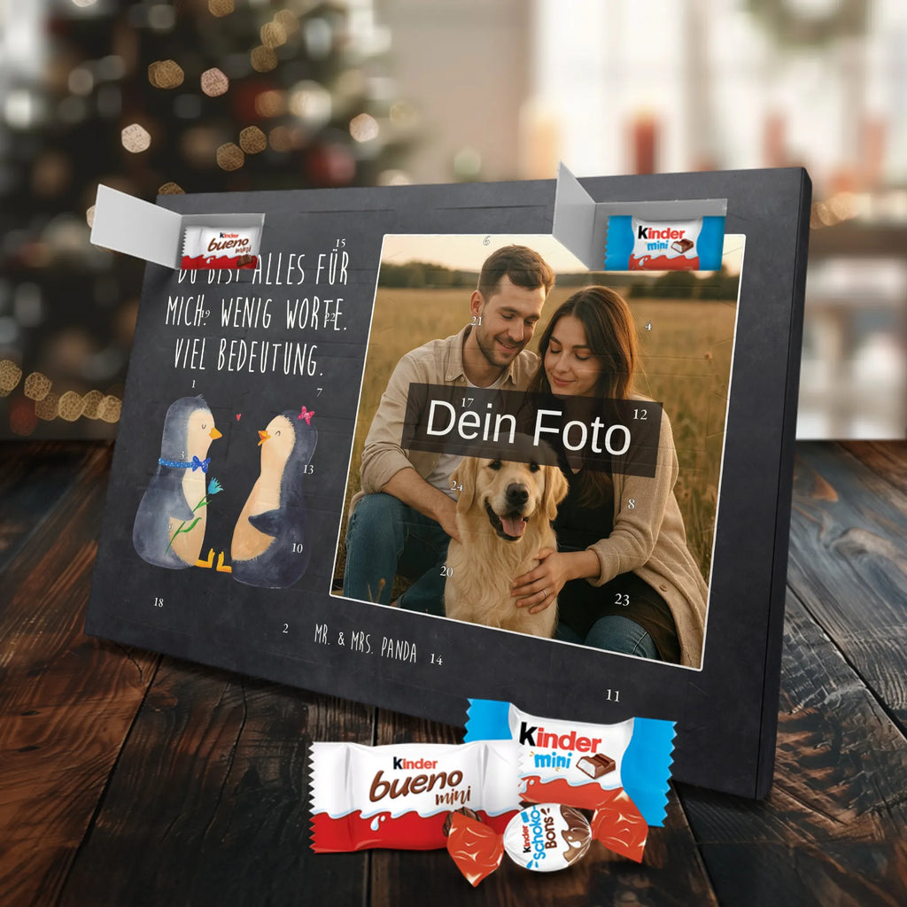  Penguin pair Personalisierter Schoko Foto Adventskalender, Pinguin, Hochzeit, Liebesbeweis, Hochzeitsgeschenk, Liebesgeschenk, Liebespaar, Hochzeitstag, Große Liebe, Traumpaar, Liebe, Jahrestag, Pinguine, Verlobung
