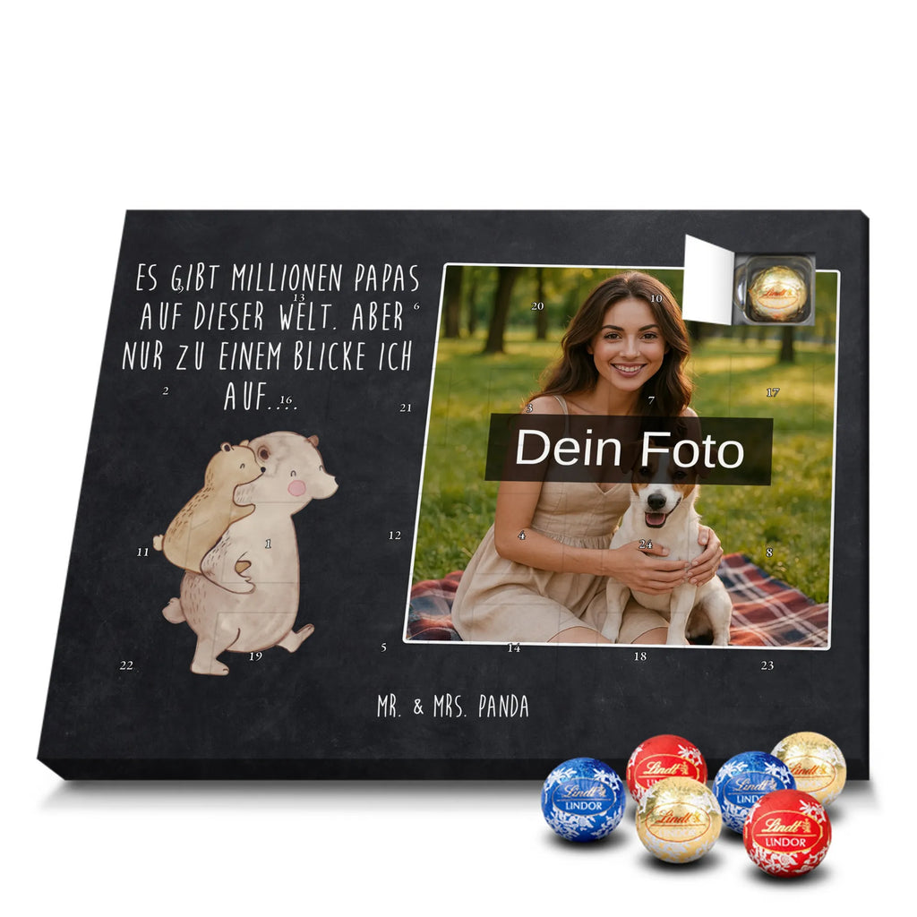 Personalisierter Schoko Foto Adventskalender Papa Bär Personalisierter Schoko Foto Adventskalender, Opa, Bruder, Familie, Muttertag, Schwester, Papa, Mama, Vatertag, Oma, Vater, Onkel, Geschenk, Vati, Geburtstag, Papi