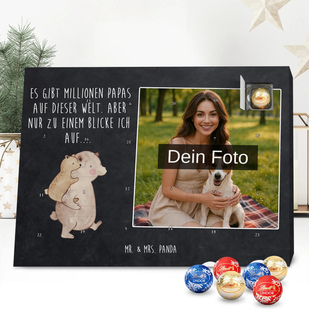 Personalisierter Schoko Foto Adventskalender Papa Bär Personalisierter Schoko Foto Adventskalender, Opa, Bruder, Familie, Muttertag, Schwester, Papa, Mama, Vatertag, Oma, Vater, Onkel, Geschenk, Vati, Geburtstag, Papi