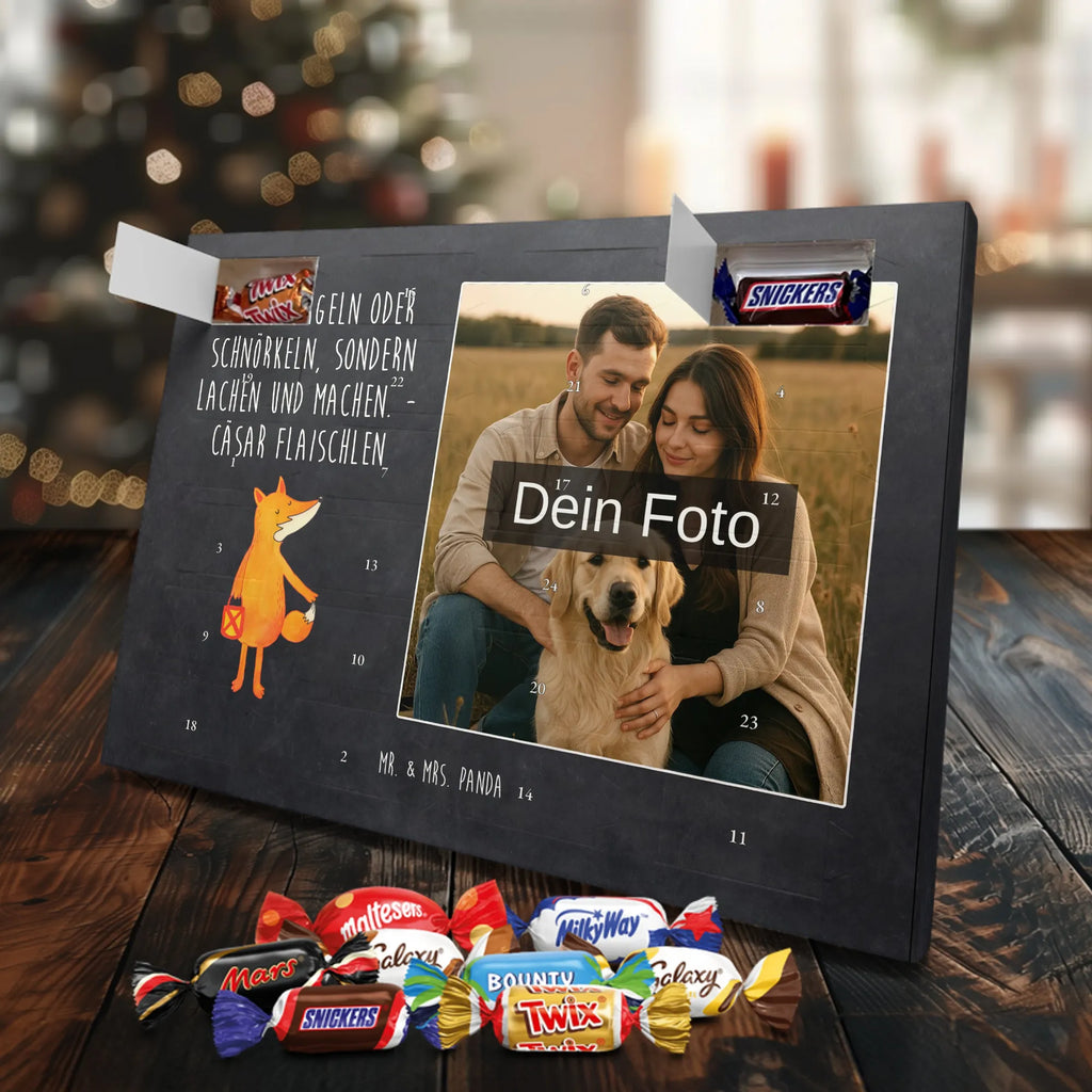 Personalisierter Schoko Foto Adventskalender Fuchs Laterne Personalisierter Schoko Foto Adventskalender, Fuchs, Cäsar Otto Hugo Flaischlen, Sankt Martin, Laterne, Aufmuntern, Laternenumzug, Liebeskummer Spruch, Spruch Trösten, Füchse