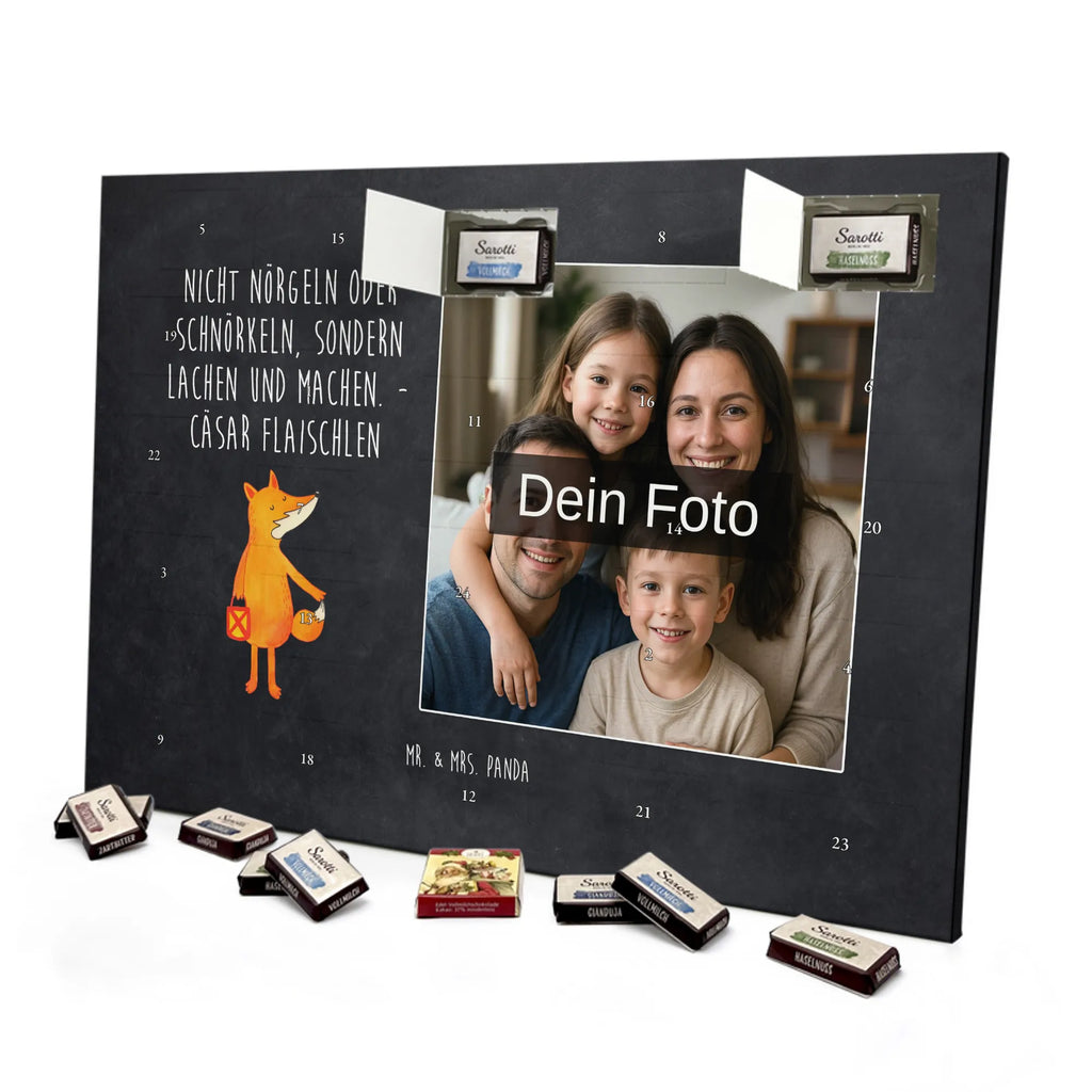 Personalisierter Schoko Foto Adventskalender Fuchs Laterne Personalisierter Schoko Foto Adventskalender, Fuchs, Cäsar Otto Hugo Flaischlen, Sankt Martin, Laterne, Aufmuntern, Laternenumzug, Liebeskummer Spruch, Spruch Trösten, Füchse