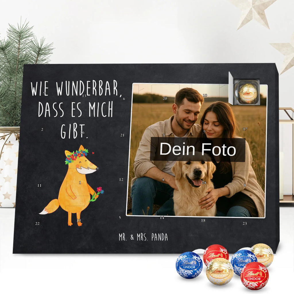  Fox Flower Personalisierter Schoko Foto Adventskalender, Fuchs, Blume, Selbstliebe, Liebesbeweis, Freundinnen, Ich, Fuchsmädchen, Motivation, Blumen, Mich, Fox, Freude, Liebe, Freundin, Blumenmädchen, Füchse
