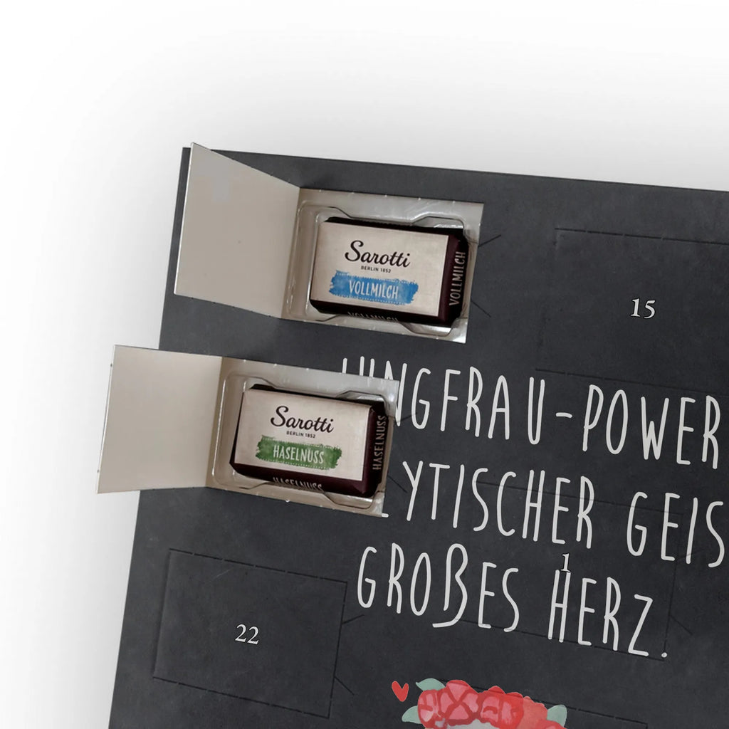 Personalisierter Schoko Foto Adventskalender Jungfrau Astrologie Personalisierter Schoko Foto Adventskalender, Sternzeichen, Astrologie, Aszendent, Tierkreiszeichen, Horoskop, Geschenke für Frauen, Geschenke Jungfrau, Geburtstagsgeschenk, Jungfrau