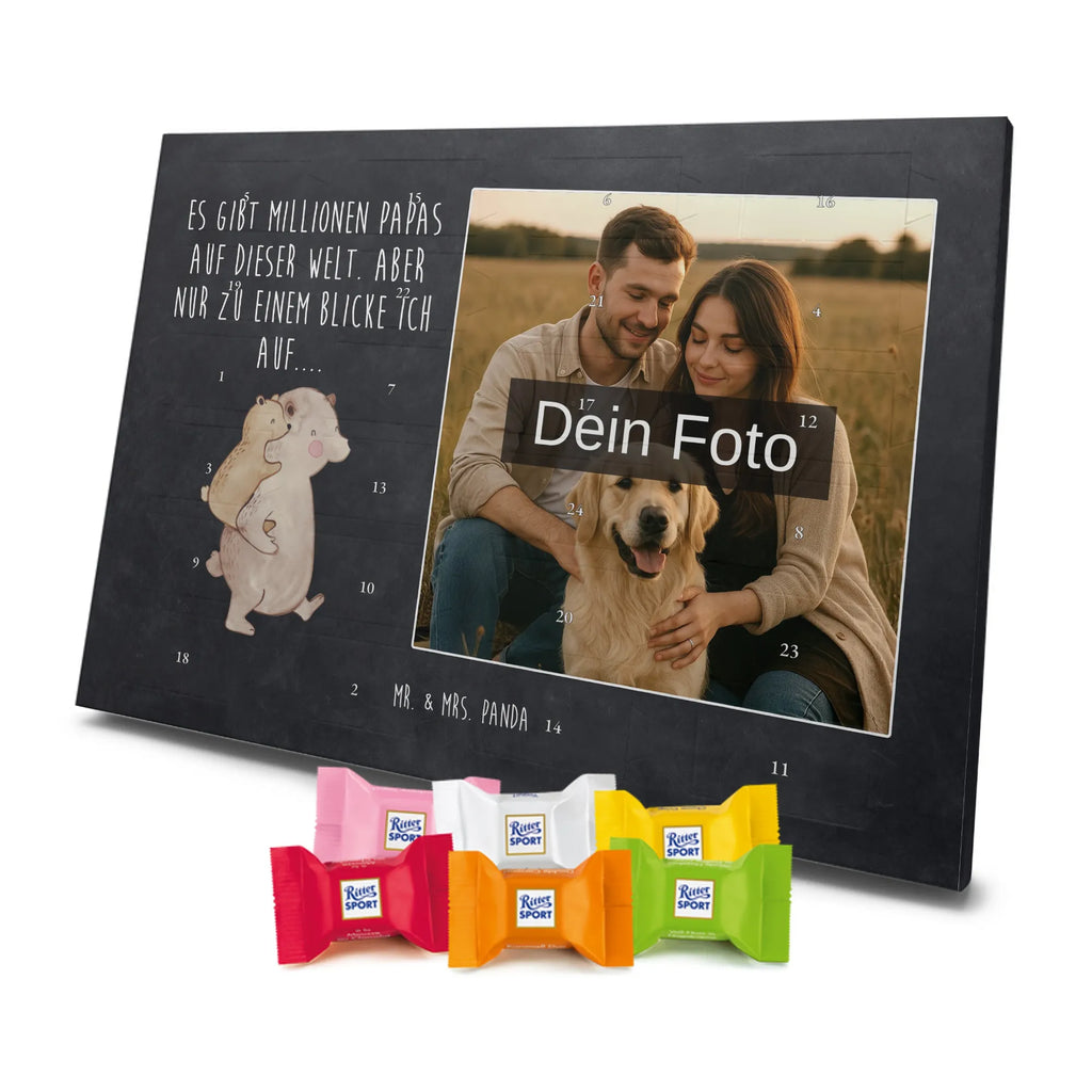 Personalisierter Schoko Foto Adventskalender Papa Bär Personalisierter Schoko Foto Adventskalender, Opa, Bruder, Familie, Muttertag, Schwester, Papa, Mama, Vatertag, Oma, Vater, Onkel, Geschenk, Vati, Geburtstag, Papi