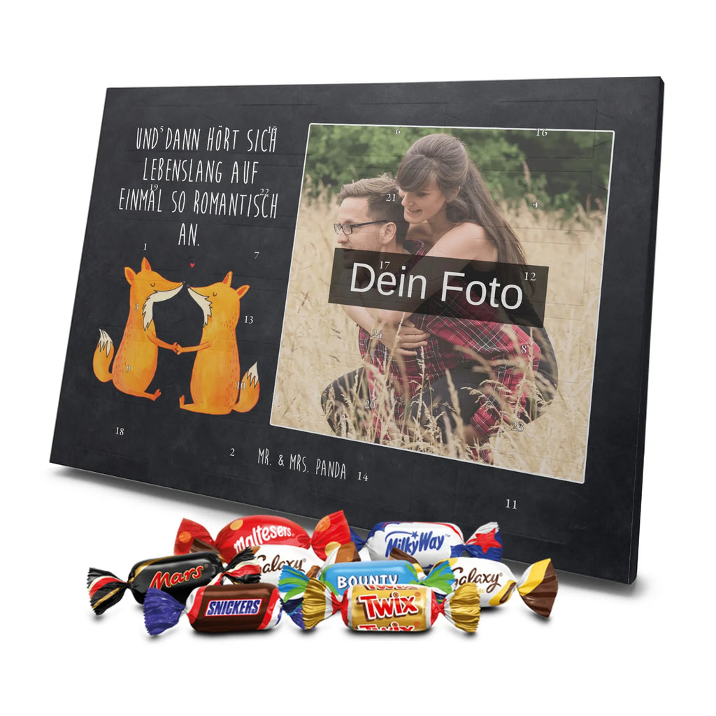 Personalisierter Schoko Foto Adventskalender Füchse Liebe Personalisierter Schoko Foto Adventskalender, Fuchs, Verlobte, Freundin, Ehemann, Ehe, Liebespaar, Füchse, Liebe, Ehefrau, Freund, Liebesbeweis, Paar, Fox, Partner