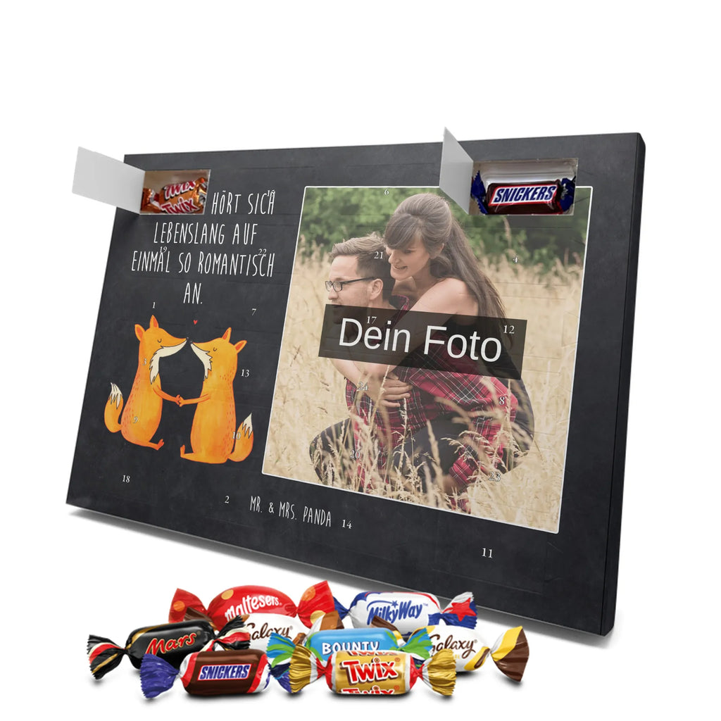 Personalisierter Schoko Foto Adventskalender Füchse Liebe Personalisierter Schoko Foto Adventskalender, Fuchs, Verlobte, Freundin, Ehemann, Ehe, Liebespaar, Füchse, Liebe, Ehefrau, Freund, Liebesbeweis, Paar, Fox, Partner