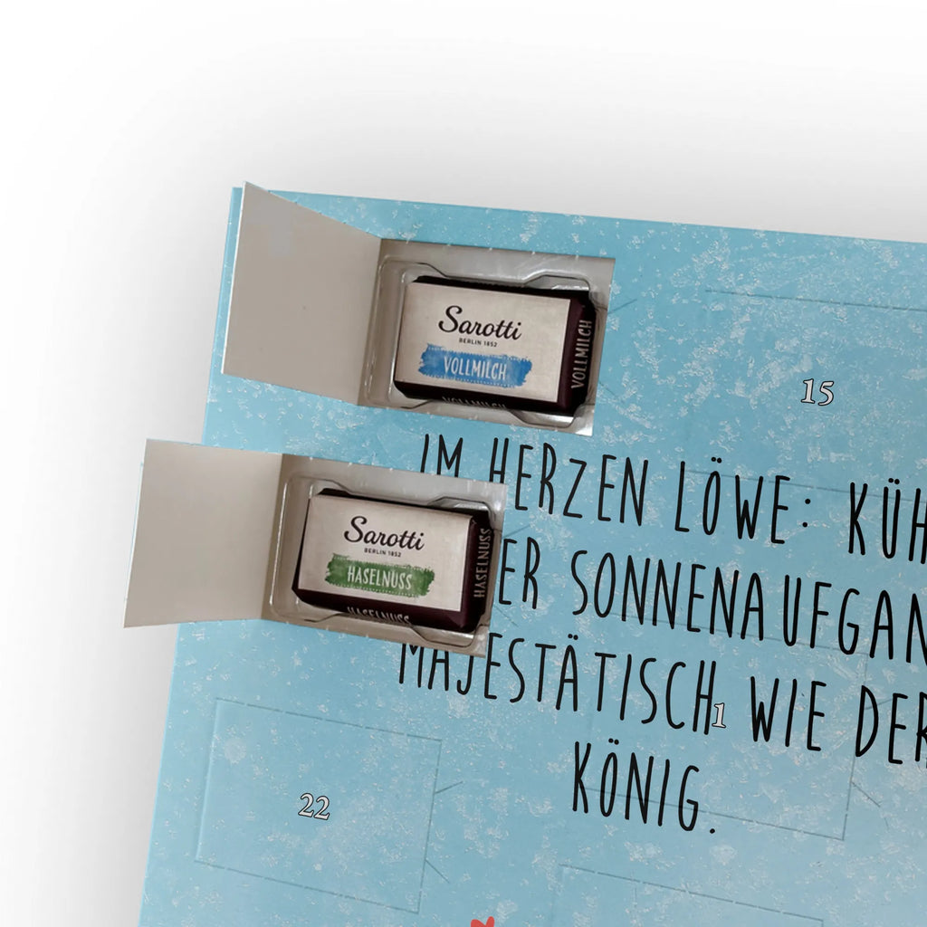 Personalisierter Schoko Foto Adventskalender Löwe Astrologie Personalisierter Schoko Foto Adventskalender, Tierkreiszeichen, Sternzeichen, Horoskop, Astrologie, Aszendent, Geburtstagsgeschenk, Geschenkidee Zum Geburtstag, Löwe, Sternzeichen Löwe