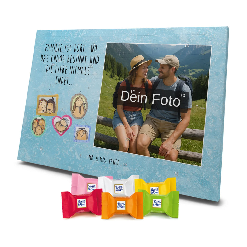 Personalisierter Schoko Foto Adventskalender Igel Familie Personalisierter Schoko Foto Adventskalender, Opa, Bruder, Familie, Muttertag, Schwester, Papa, Mama, Vatertag, Oma, Glück, Bilder, Igel, Liebe, Zusammenhalt