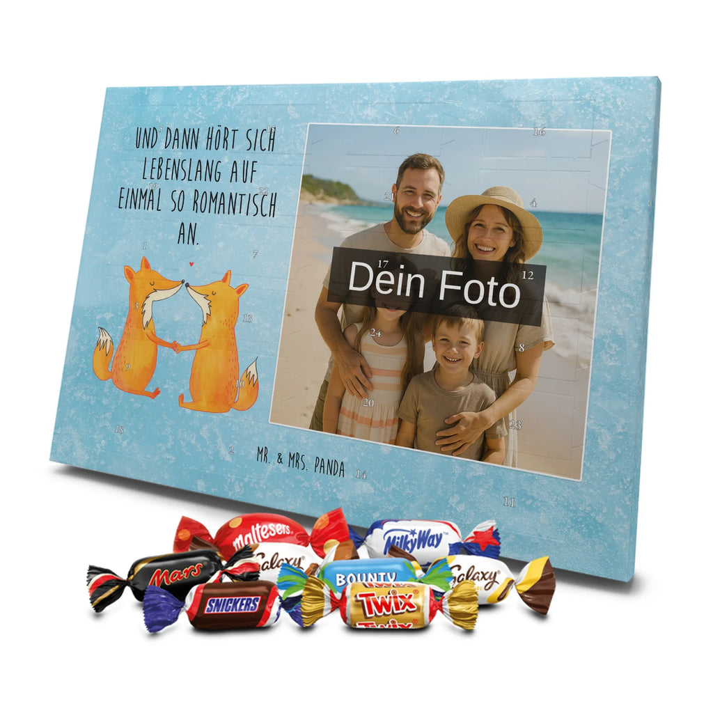 Personalisierter Schoko Foto Adventskalender Füchse Liebe Personalisierter Schoko Foto Adventskalender, Fuchs, Verlobte, Freundin, Ehemann, Ehe, Liebespaar, Füchse, Liebe, Ehefrau, Freund, Liebesbeweis, Paar, Fox, Partner