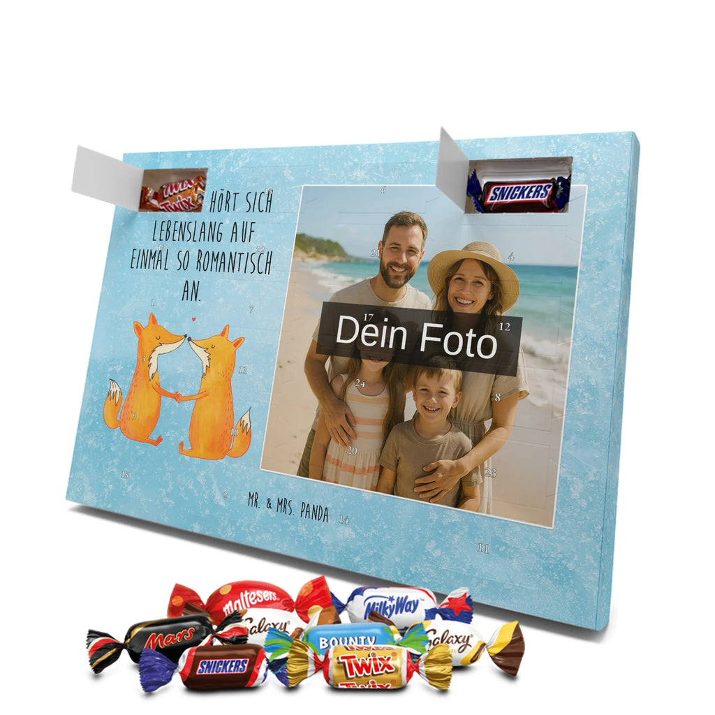 Personalisierter Schoko Foto Adventskalender Füchse Liebe Personalisierter Schoko Foto Adventskalender, Fuchs, Verlobte, Freundin, Ehemann, Ehe, Liebespaar, Füchse, Liebe, Ehefrau, Freund, Liebesbeweis, Paar, Fox, Partner