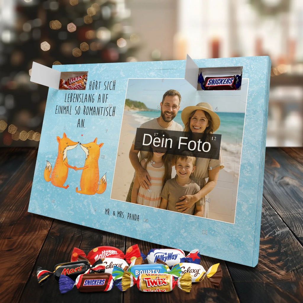 Personalisierter Schoko Foto Adventskalender Füchse Liebe Personalisierter Schoko Foto Adventskalender, Fuchs, Verlobte, Freundin, Ehemann, Ehe, Liebespaar, Füchse, Liebe, Ehefrau, Freund, Liebesbeweis, Paar, Fox, Partner