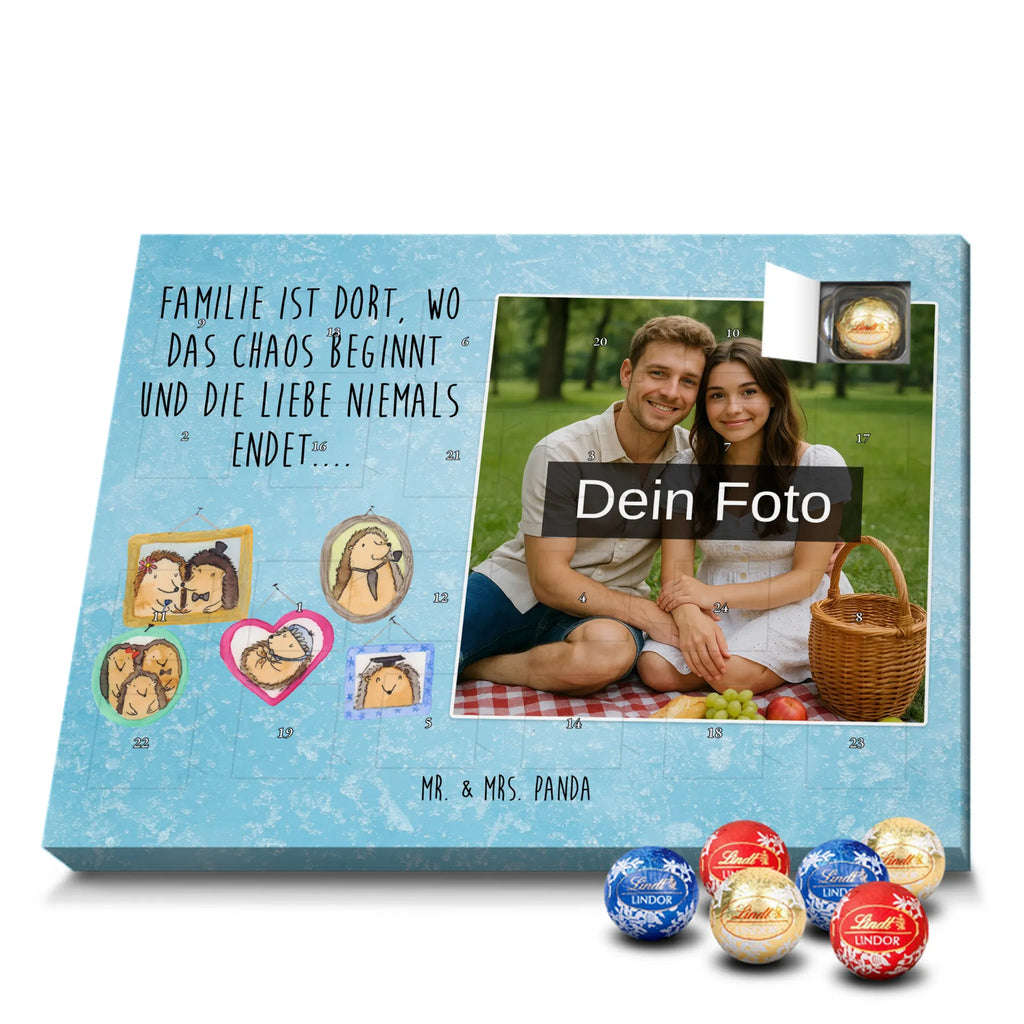 Personalisierter Schoko Foto Adventskalender Igel Familie Personalisierter Schoko Foto Adventskalender, Opa, Bruder, Familie, Muttertag, Schwester, Papa, Mama, Vatertag, Oma, Glück, Bilder, Igel, Liebe, Zusammenhalt