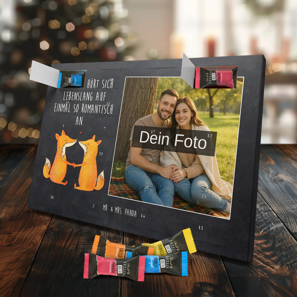 Personalisierter Schoko Foto Adventskalender Füchse Liebe Personalisierter Schoko Foto Adventskalender, Fuchs, Verlobte, Freundin, Ehemann, Ehe, Liebespaar, Füchse, Liebe, Ehefrau, Freund, Liebesbeweis, Paar, Fox, Partner