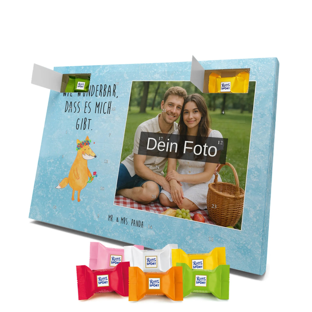  Fox Flower Personalisierter Schoko Foto Adventskalender, Fuchs, Blume, Selbstliebe, Liebesbeweis, Freundinnen, Ich, Fuchsmädchen, Motivation, Blumen, Mich, Fox, Freude, Liebe, Freundin, Blumenmädchen, Füchse