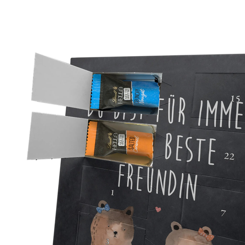  bear Girlfriend Personalisierter Schoko Foto Adventskalender, Teddybär, Teddy, Bär, Bär Freundin Beste Freund Liebe Liebesbeweis Verliebt Kumpel Kumpeliene