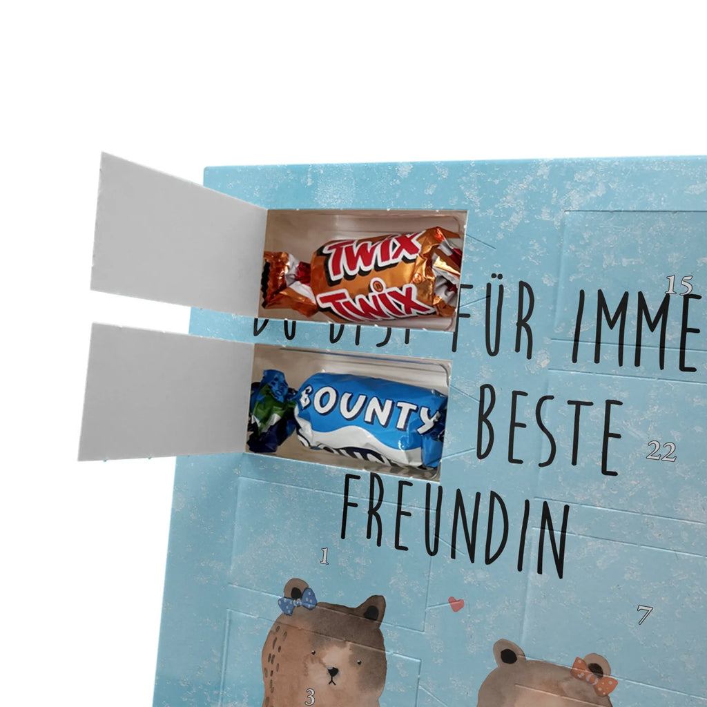  bear Girlfriend Personalisierter Schoko Foto Adventskalender, Teddybär, Teddy, Bär, Bär Freundin Beste Freund Liebe Liebesbeweis Verliebt Kumpel Kumpeliene