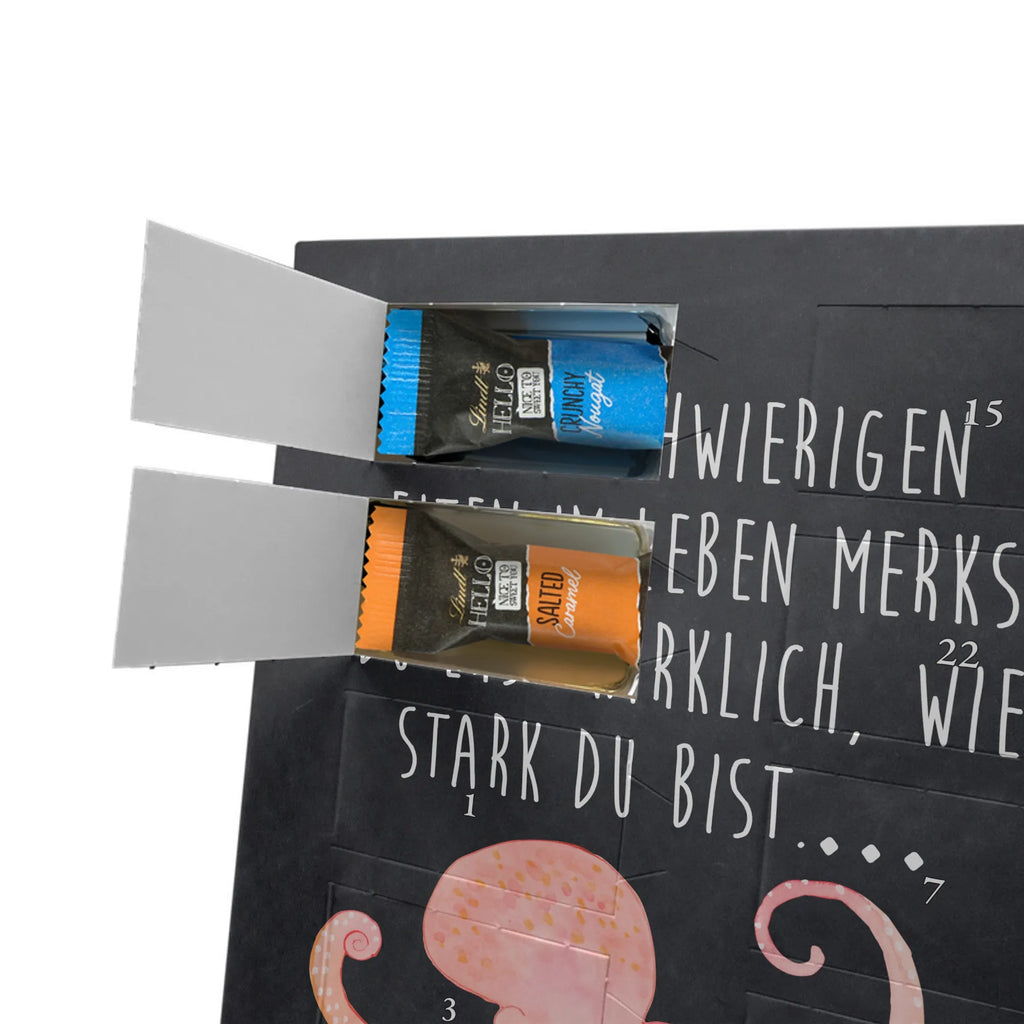 Personalisierter Schoko Foto Adventskalender Tintenfisch Personalisierter Schoko Foto Adventskalender, Gute Laune, Lustige Sprüche, Tiere, Tiermotive, Meer, Meerestier, Arme, Krake, Ozean, Wasser, Tintenfisch
