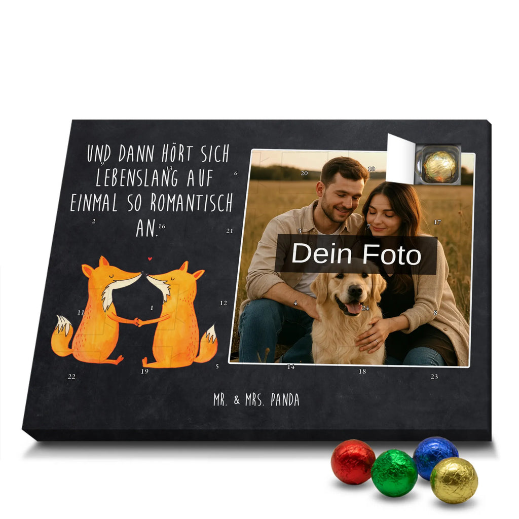 Personalisierter Schoko Foto Adventskalender Füchse Liebe Personalisierter Schoko Foto Adventskalender, Fuchs, Verlobte, Freundin, Ehemann, Ehe, Liebespaar, Füchse, Liebe, Ehefrau, Freund, Liebesbeweis, Paar, Fox, Partner