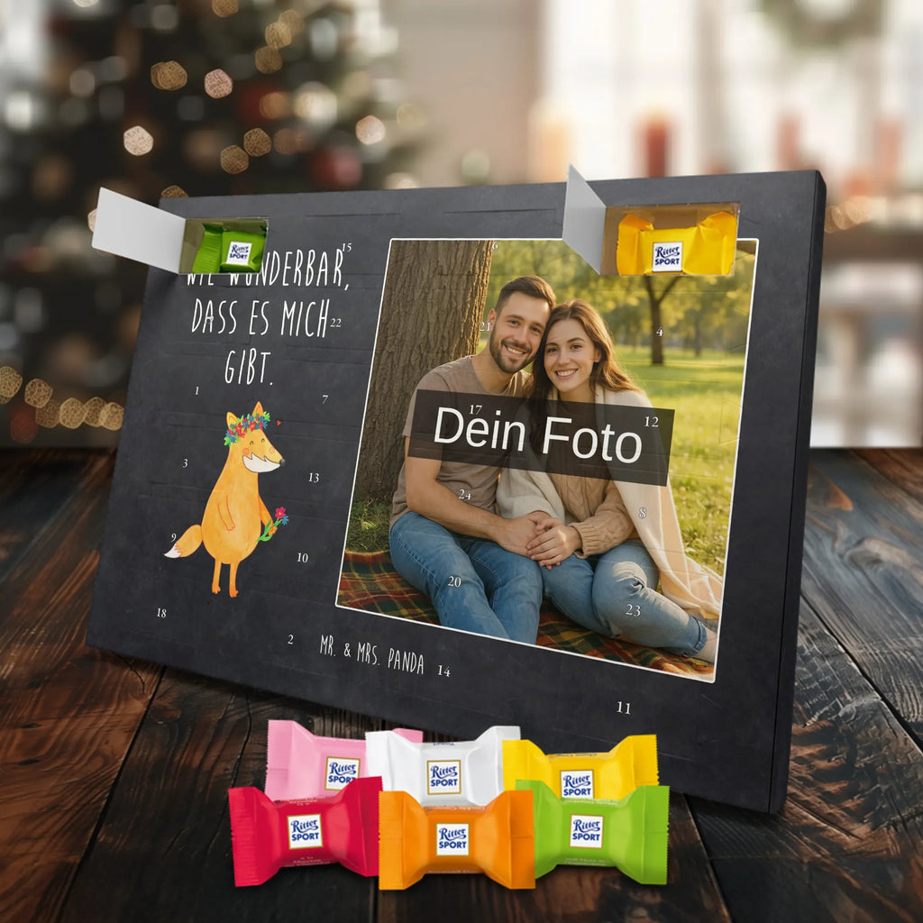  Fox Flower Personalisierter Schoko Foto Adventskalender, Fuchs, Blume, Selbstliebe, Liebesbeweis, Freundinnen, Ich, Fuchsmädchen, Motivation, Blumen, Mich, Fox, Freude, Liebe, Freundin, Blumenmädchen, Füchse