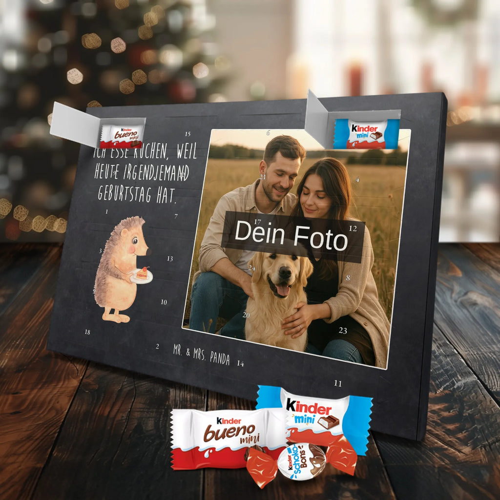 Personalisierter Schoko Foto Adventskalender Igel Kuchenstück Personalisierter Schoko Foto Adventskalender, Gute Laune, Lustige Sprüche, Tiere, Tiermotive, Torte, Backen Geschenk, Kuchen Backen, Igel, Geburtstagskuchen, Einladung Party, Essen Spruch, Kuchen