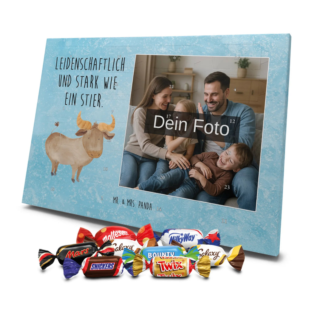  Znak zodiaku Byk Personalisierter Schoko Foto Adventskalender, Tierkreiszeichen, Sternzeichen, Horoskop, Astrologie, Aszendent, Geschenk April, Ochse, Stier, Stier Geschenk, Geburtstag Mai, Rind, Geschenk Mai, Stier Sternzeichen, Geburtstag April