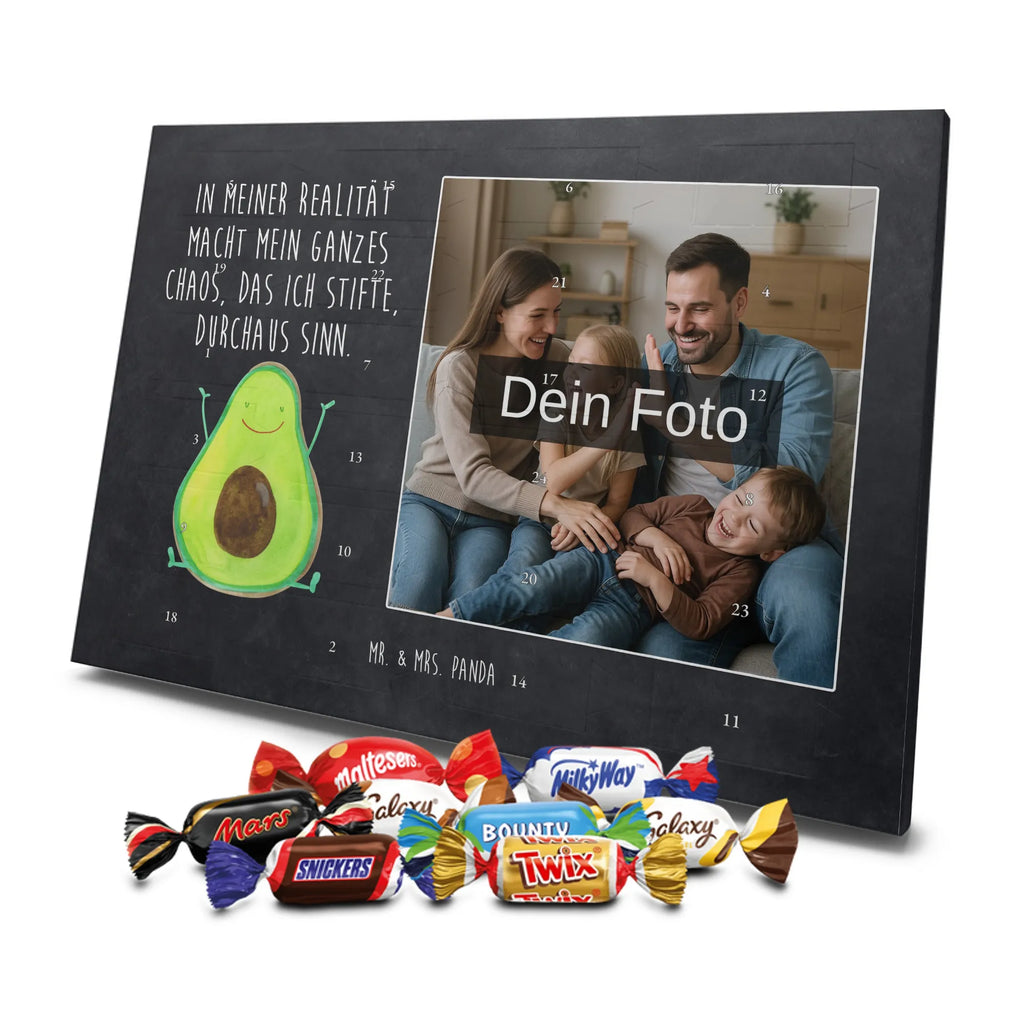  avocado Happy Personalisierter Schoko Foto Adventskalender, Gesund, Veggie, Avocado, Vegan, Chaos