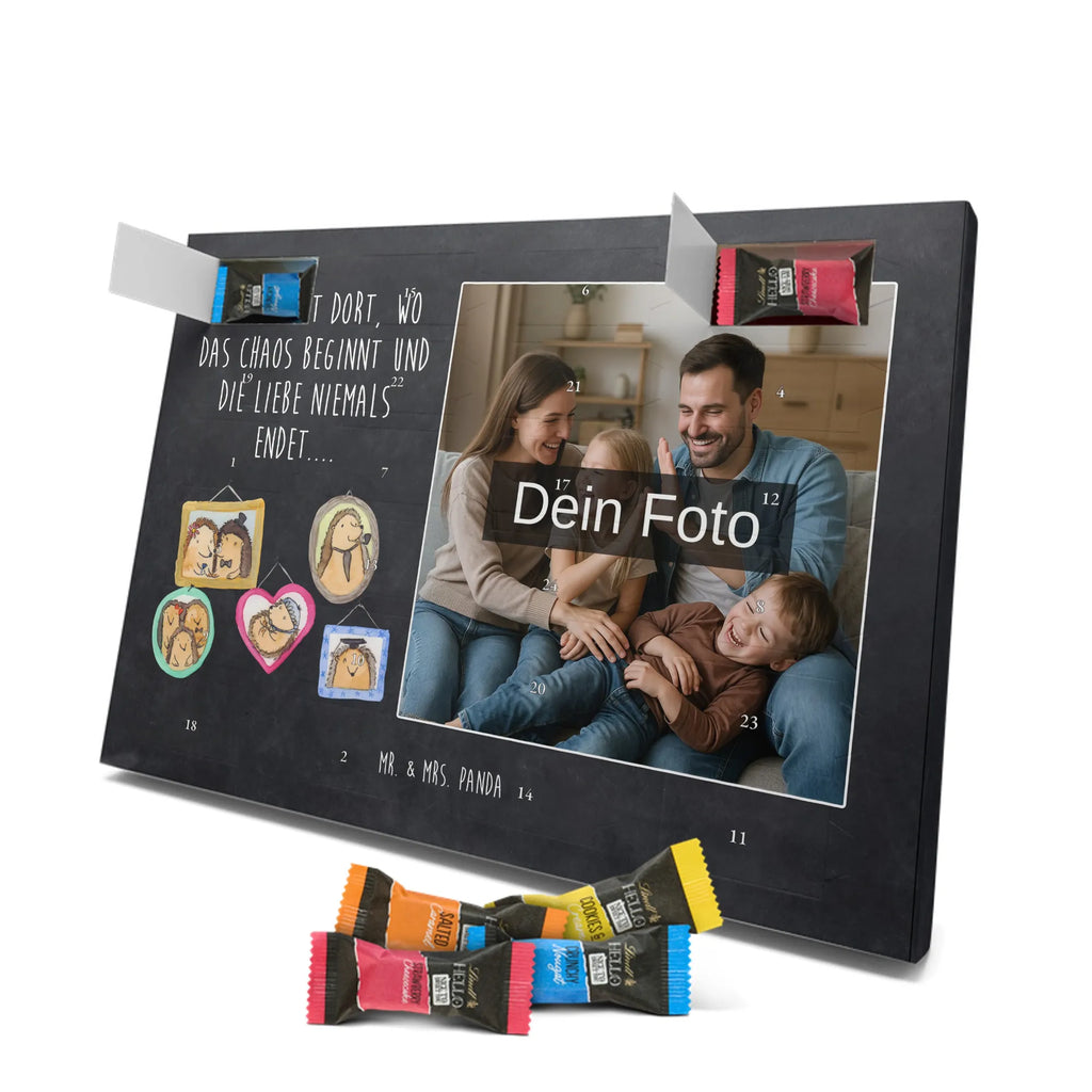 Personalisierter Schoko Foto Adventskalender Igel Familie Personalisierter Schoko Foto Adventskalender, Opa, Bruder, Familie, Muttertag, Schwester, Papa, Mama, Vatertag, Oma, Glück, Bilder, Igel, Liebe, Zusammenhalt
