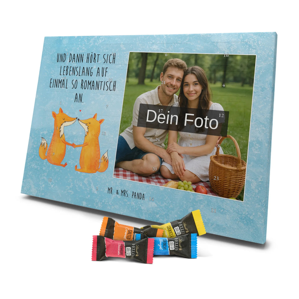 Personalisierter Schoko Foto Adventskalender Füchse Liebe Personalisierter Schoko Foto Adventskalender, Fuchs, Verlobte, Freundin, Ehemann, Ehe, Liebespaar, Füchse, Liebe, Ehefrau, Freund, Liebesbeweis, Paar, Fox, Partner