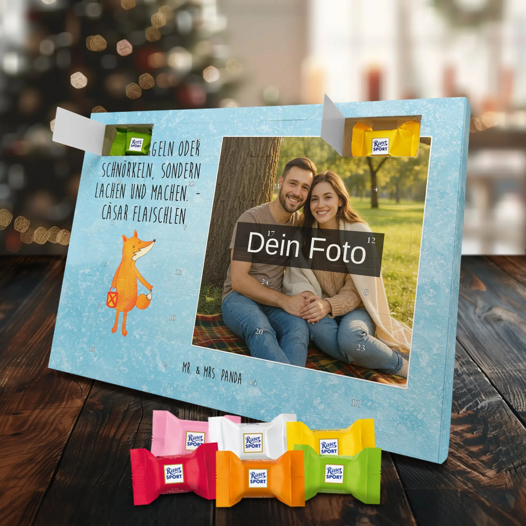 Personalisierter Schoko Foto Adventskalender Fuchs Laterne Personalisierter Schoko Foto Adventskalender, Fuchs, Cäsar Otto Hugo Flaischlen, Sankt Martin, Laterne, Aufmuntern, Laternenumzug, Liebeskummer Spruch, Spruch Trösten, Füchse