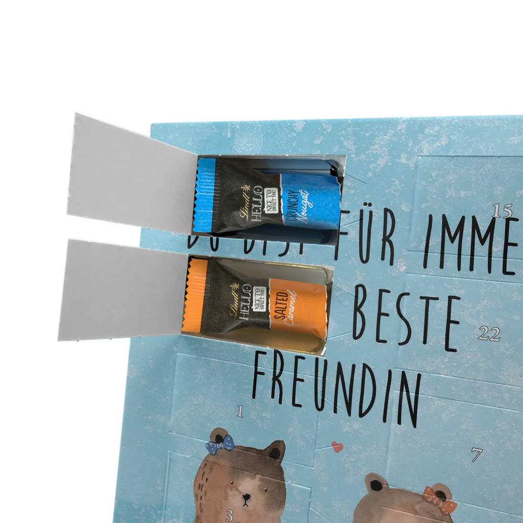  bear Girlfriend Personalisierter Schoko Foto Adventskalender, Teddybär, Teddy, Bär, Bär Freundin Beste Freund Liebe Liebesbeweis Verliebt Kumpel Kumpeliene