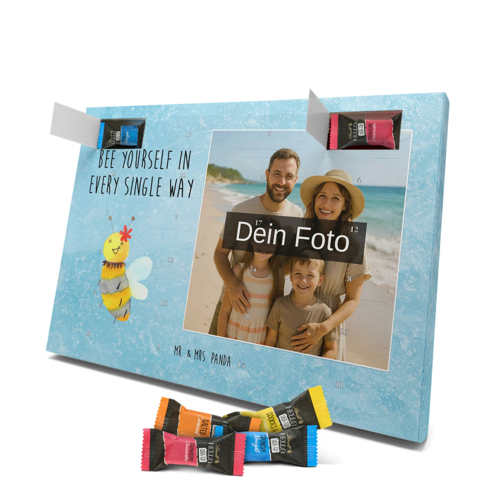 Personalisierter Schoko Foto Adventskalender Biene Blume Personalisierter Schoko Foto Adventskalender, Hummel, Biene, Wespe