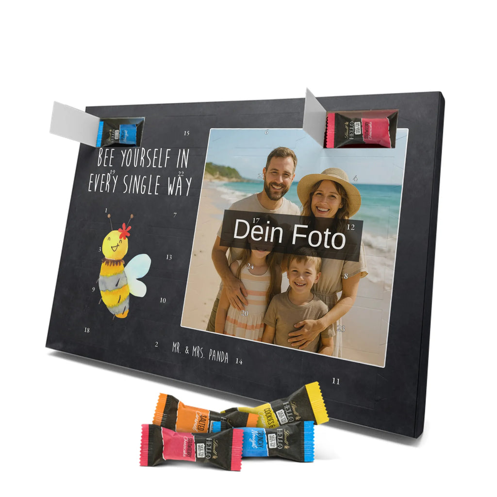 Personalisierter Schoko Foto Adventskalender Biene Blume Personalisierter Schoko Foto Adventskalender, Hummel, Biene, Wespe