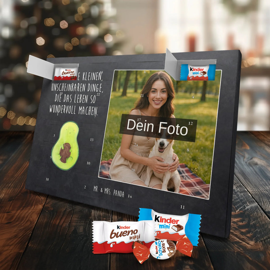 Personalisierter Schoko Foto Adventskalender Avocado Kern Personalisierter Schoko Foto Adventskalender, Gesund, Veggie, Avocado, Vegan, Avokado, Pflanze, Spruch Leben, Kern, Avocadokern