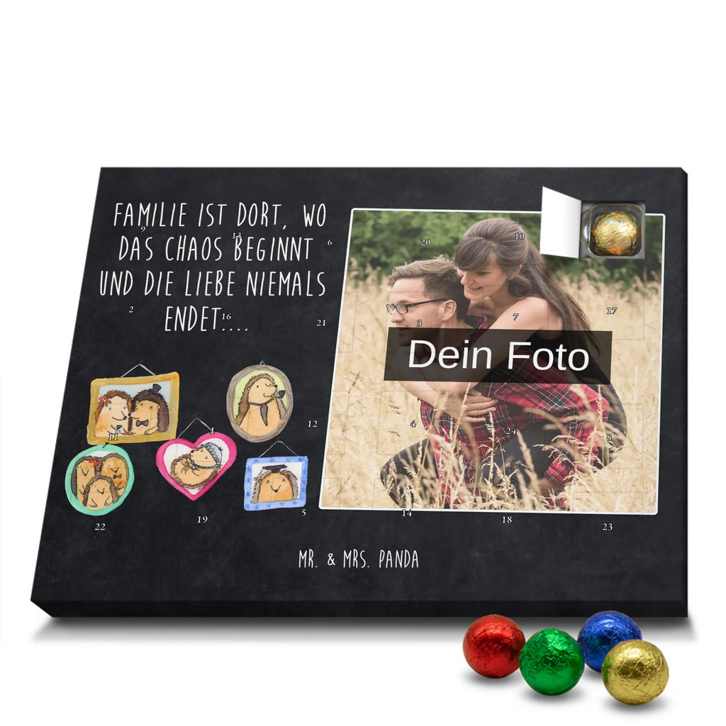 Personalisierter Schoko Foto Adventskalender Igel Familie Personalisierter Schoko Foto Adventskalender, Opa, Bruder, Familie, Muttertag, Schwester, Papa, Mama, Vatertag, Oma, Glück, Bilder, Igel, Liebe, Zusammenhalt