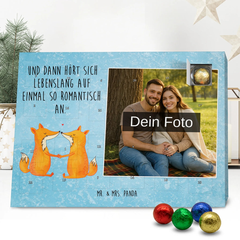 Personalisierter Schoko Foto Adventskalender Füchse Liebe Personalisierter Schoko Foto Adventskalender, Fuchs, Verlobte, Freundin, Ehemann, Ehe, Liebespaar, Füchse, Liebe, Ehefrau, Freund, Liebesbeweis, Paar, Fox, Partner