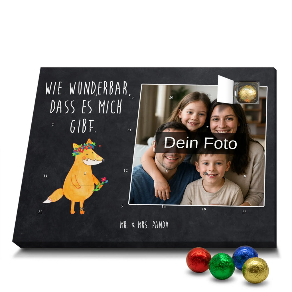  Fox Flower Personalisierter Schoko Foto Adventskalender, Fuchs, Blume, Selbstliebe, Liebesbeweis, Freundinnen, Ich, Fuchsmädchen, Motivation, Blumen, Mich, Fox, Freude, Liebe, Freundin, Blumenmädchen, Füchse