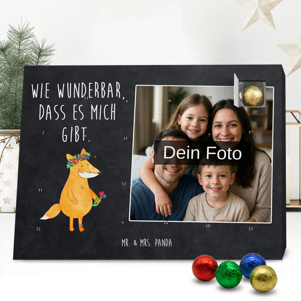  Fox Flower Personalisierter Schoko Foto Adventskalender, Fuchs, Blume, Selbstliebe, Liebesbeweis, Freundinnen, Ich, Fuchsmädchen, Motivation, Blumen, Mich, Fox, Freude, Liebe, Freundin, Blumenmädchen, Füchse